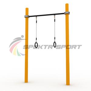 Купить Турник классический для занятий Воркаут с кольцами SP WRK-07 + Rings_76mm в Сосновыйборе 