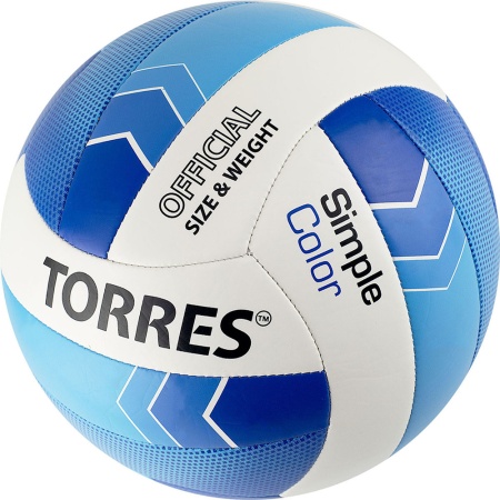 Купить Мяч волейбольный Torres Simple Color любительский р.5 в Сосновыйборе 